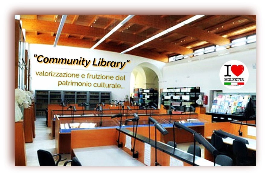 Community Library:  il nuovo progetto della biblioteca a Molfetta