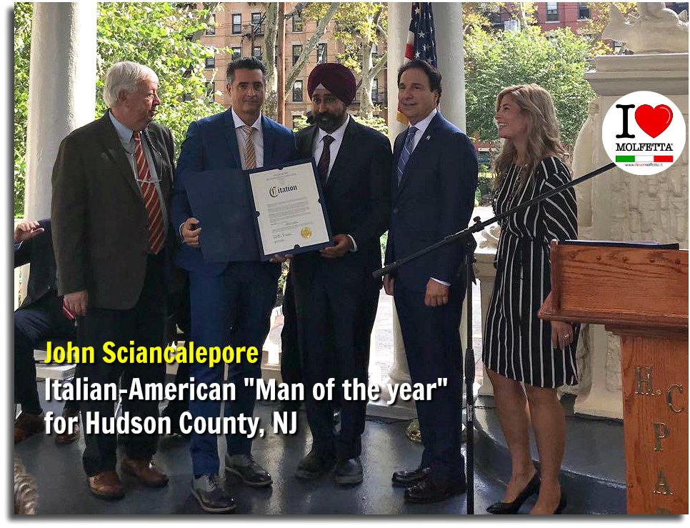 Italian - American Man of the Year consegnato ad un molfettese