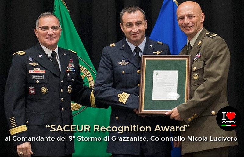 Il Saceur Recognition Award tributato ad un molfettese 