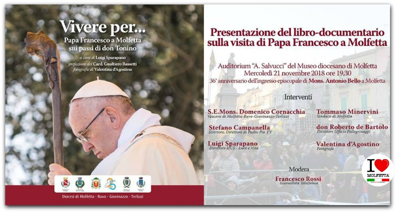 Presentazione del libro-documentario sulla visita del Papa