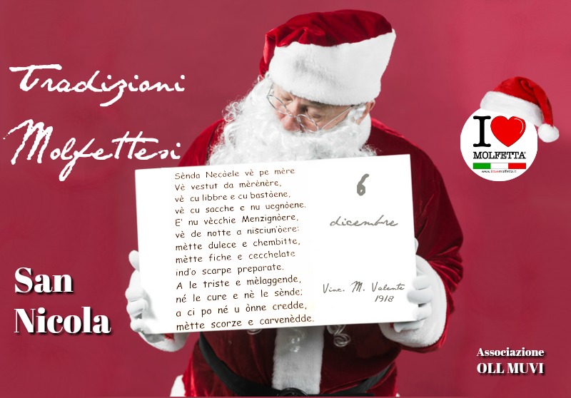 La poesia di San Nicola, arriva 6 dicembre 