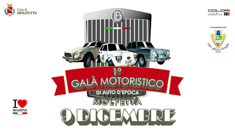 Per gli amanti di auto d ' epoca: evento a Molfetta