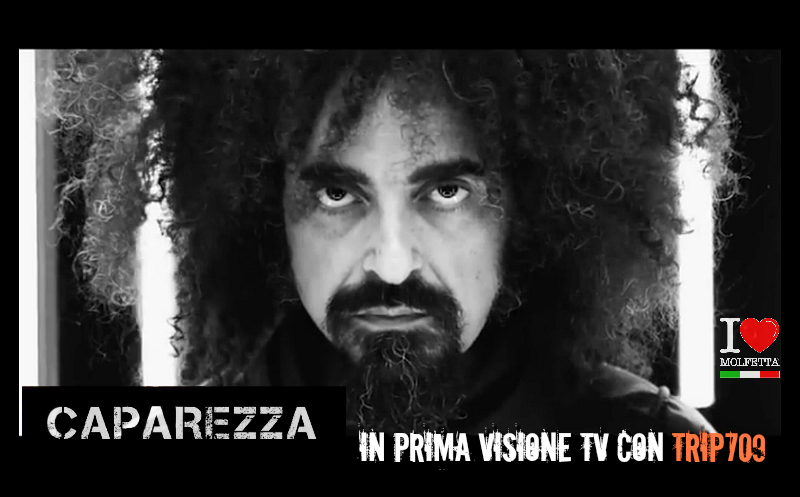 Caparezza in prima visione tv con Trip709