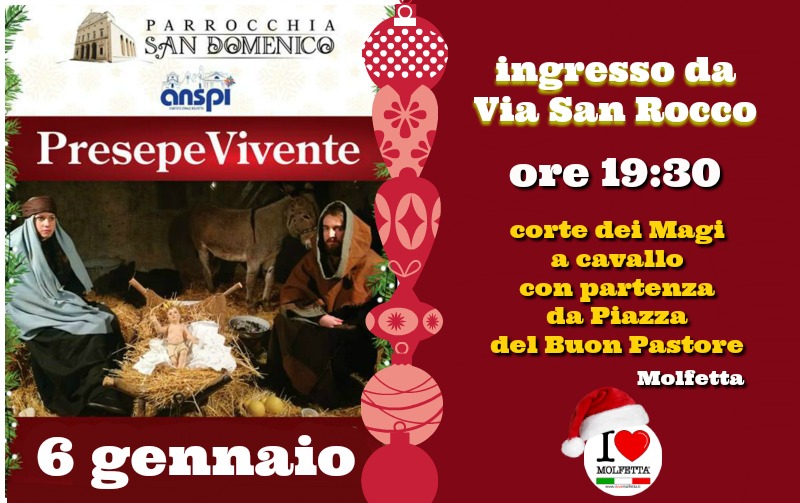 A Molfetta il presepe vivente