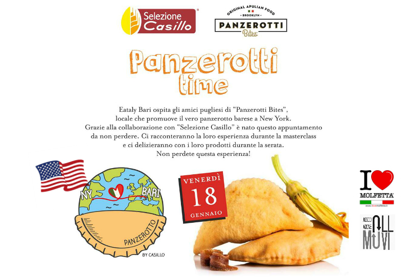 Special guest from NYC Panzerotti Bites a Bari 