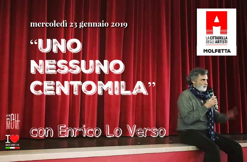 Uno Nessuno Centomila: con Enrico Lo Verso a Molfetta