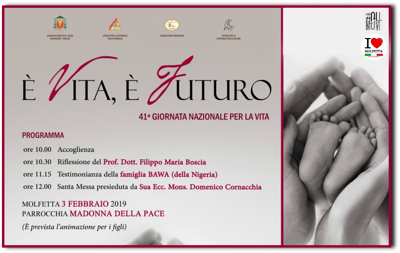 E' vita! E' futuro! Giornata della Vita in Diocesi