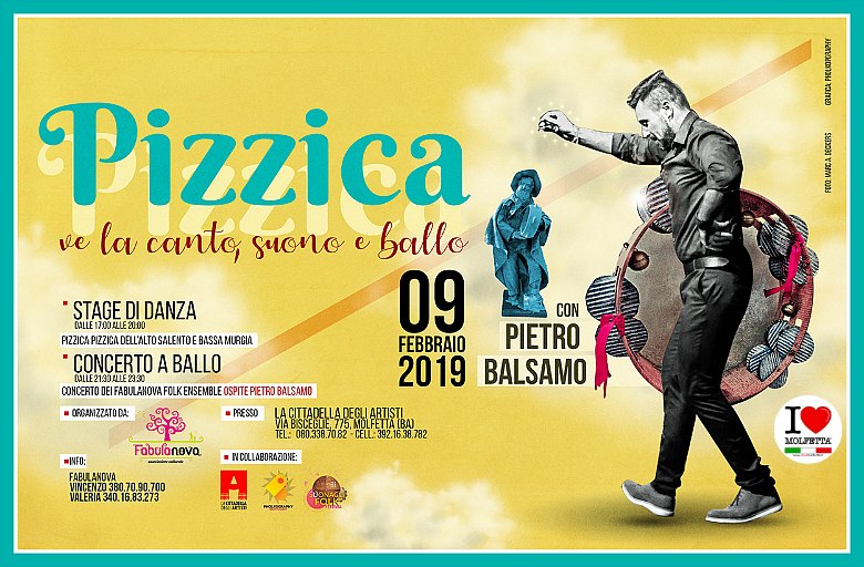 Alla Cittadella degli Artisti un imperdibile stage di Pizzica 