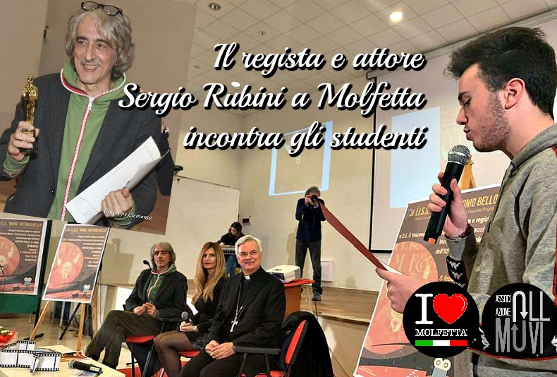 Il regista e attore Sergio Rubini a Molfetta incontra gli studenti 