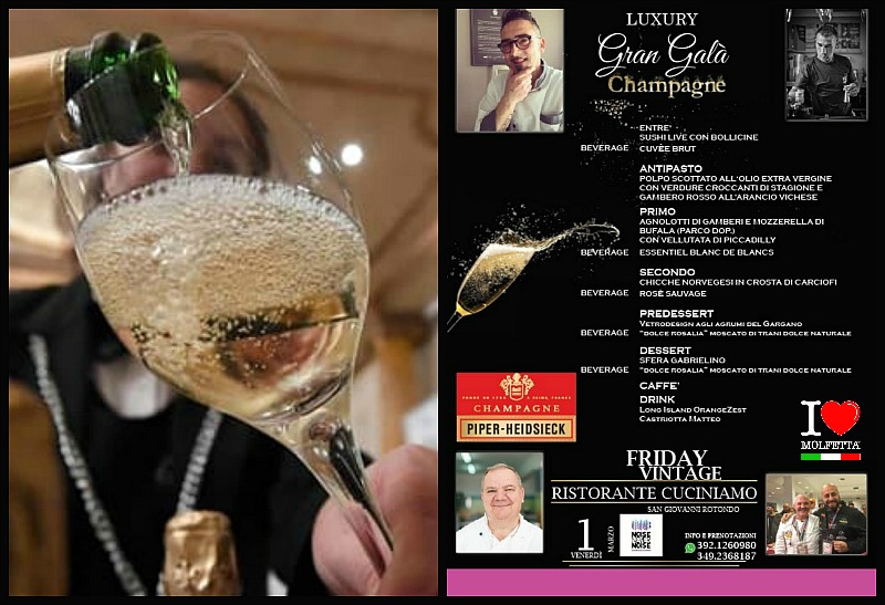 Champagne Gala' Night in Puglia