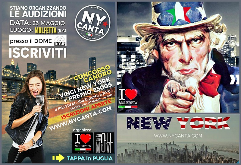 Arriva a Molfetta: il Festival della Musica Italiana di New York