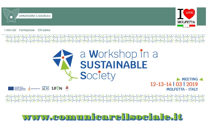 A Molfetta Workshop in a Sustainable Society