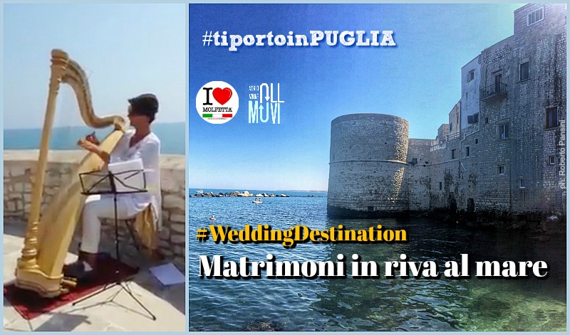 A Molfetta i matrimoni in riva al mare