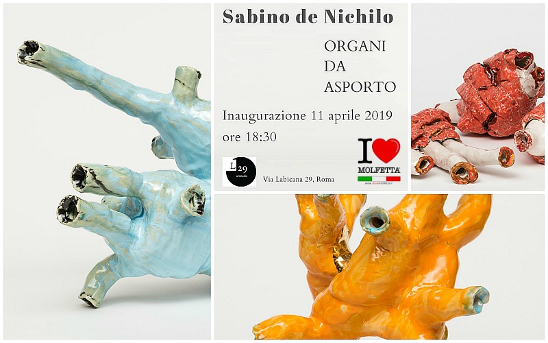 Mostra personale a Roma di Sabino de Nichilo, artista molfettese