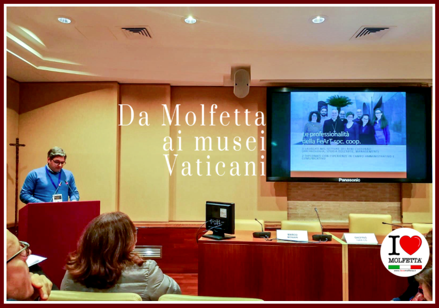 Da Molfetta ai Musei vaticani per raccontare un museo che dialoga, educa, vive