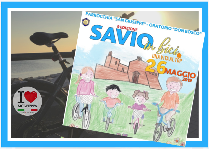 Savio in Bici a Molfetta: domenica 26 maggio