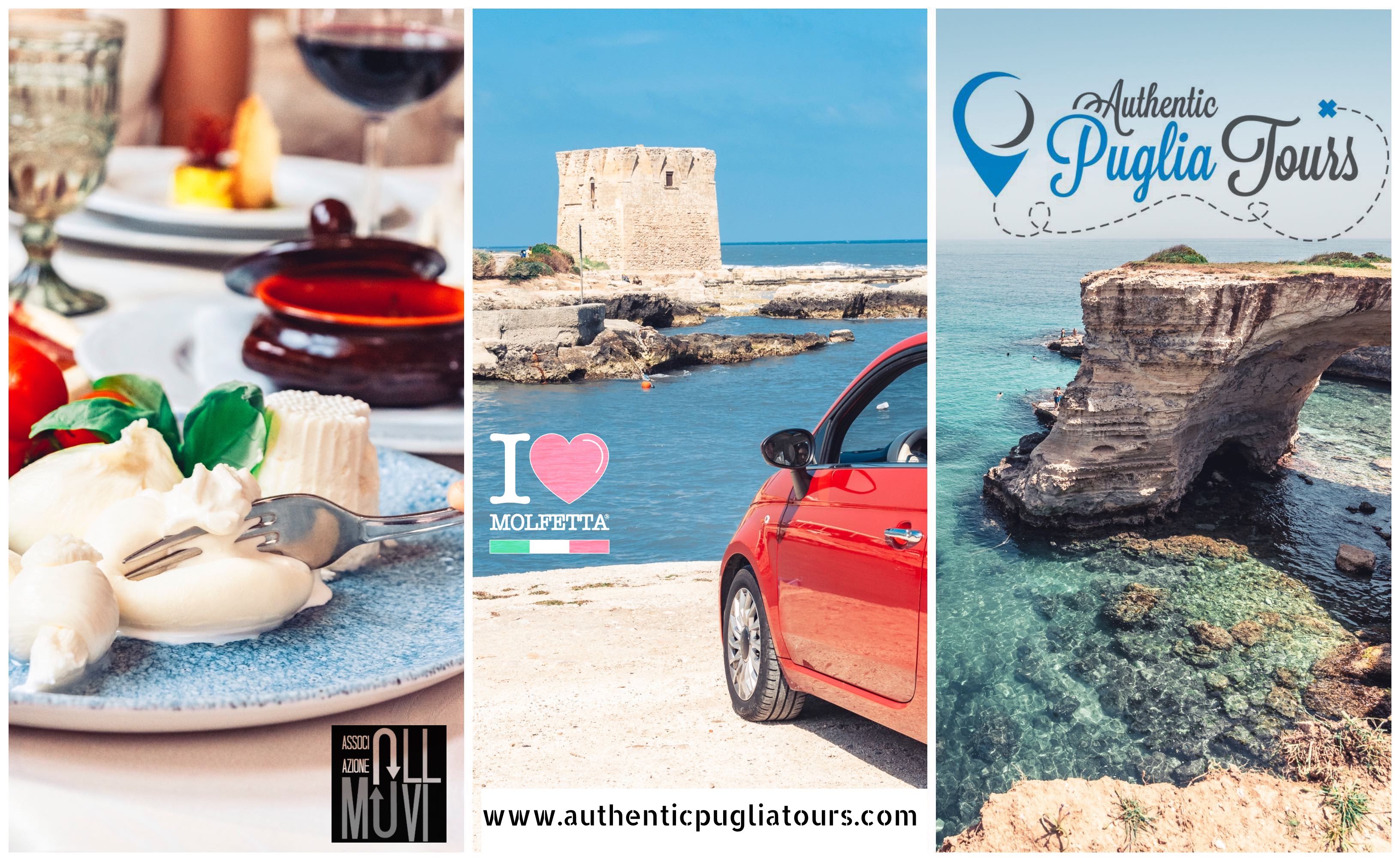 AuthenticPugliaTours, con sede a Molfetta, organizza Road Trip