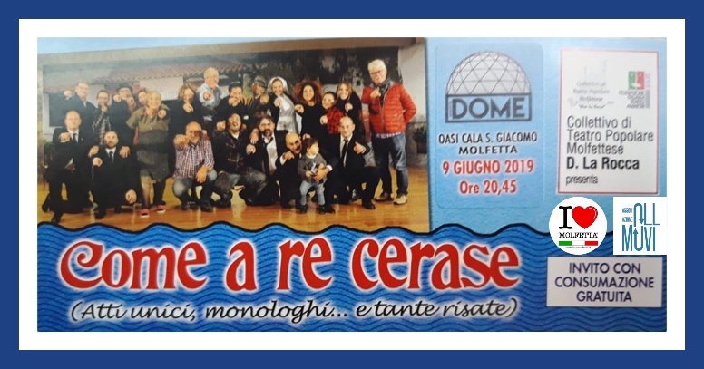 Teatro in vernacolo molfettese: Come a re cerase