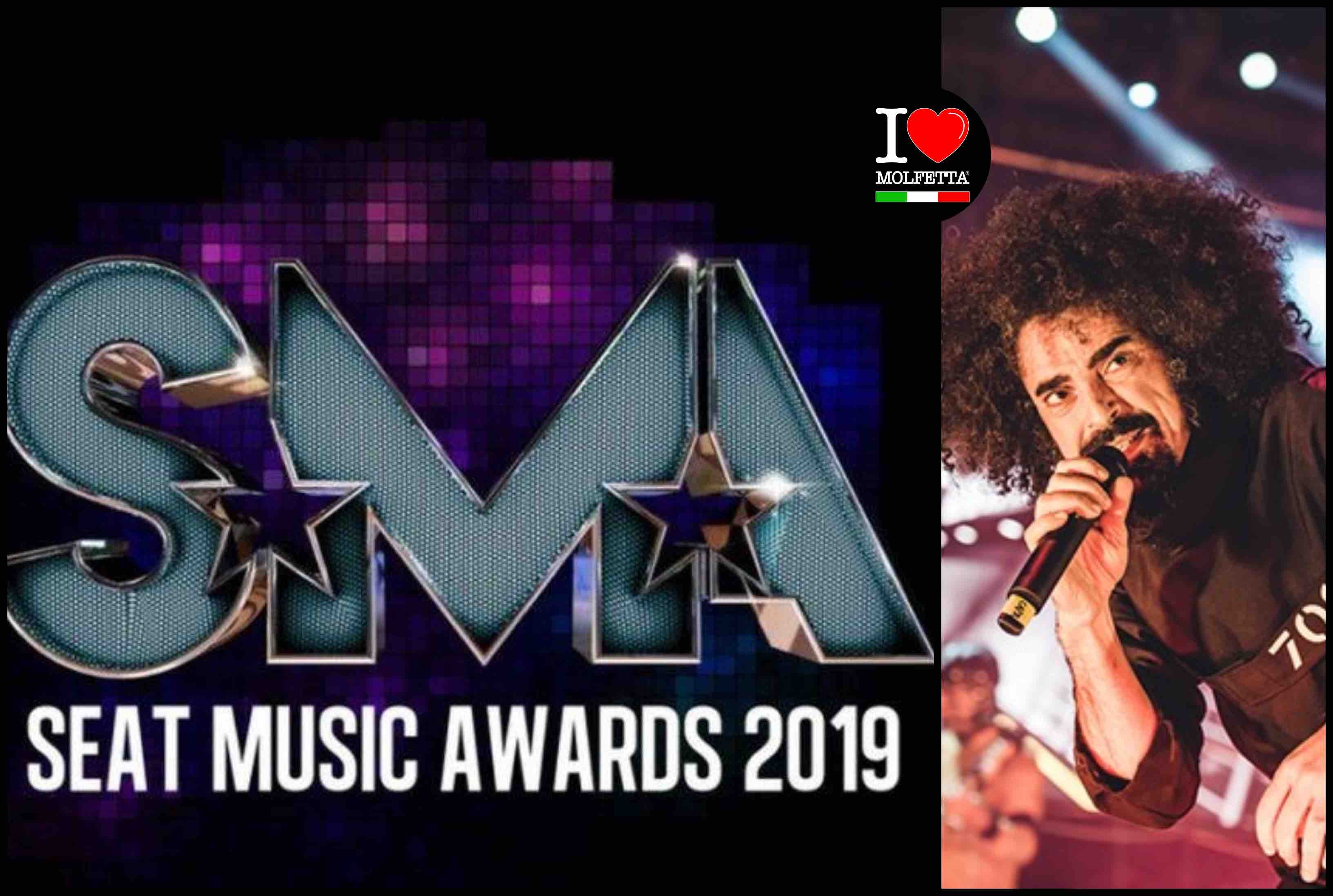 Caparezza ha vinto il SeatMusicAwards 2019