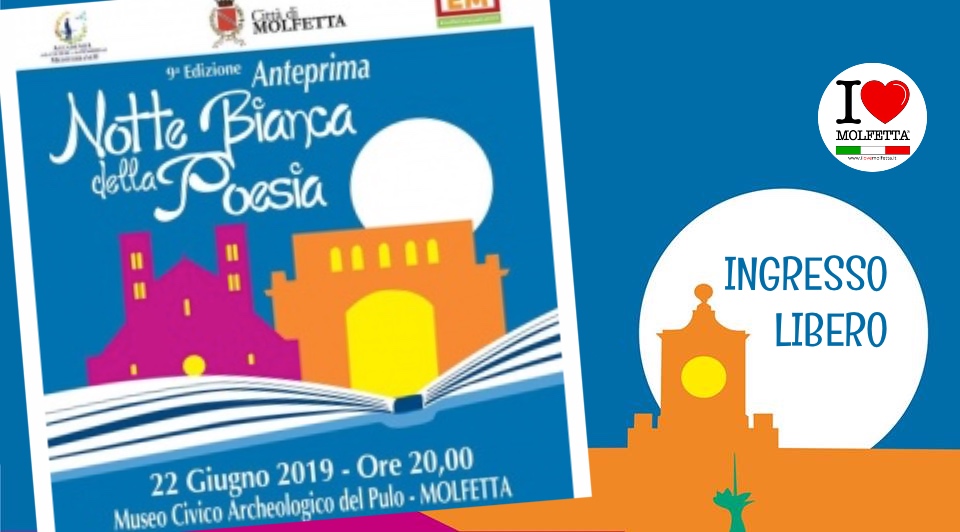 A Molfetta la Notte Bianca della Poesia 2019