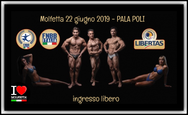 The Italian Championship for Natural Body Building to Molfetta