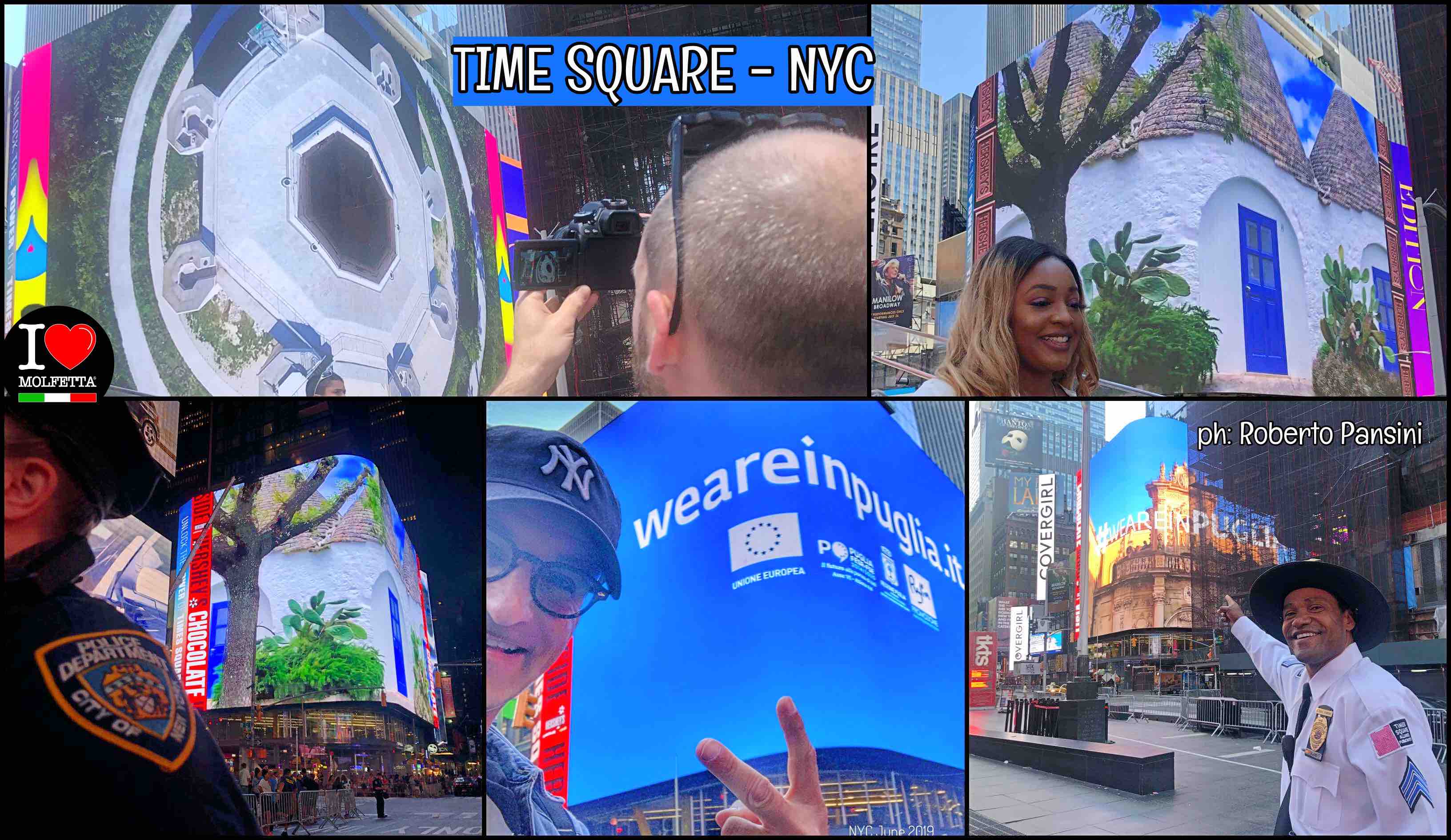 Un grande successo la promozione della Puglia a Times Square NYC