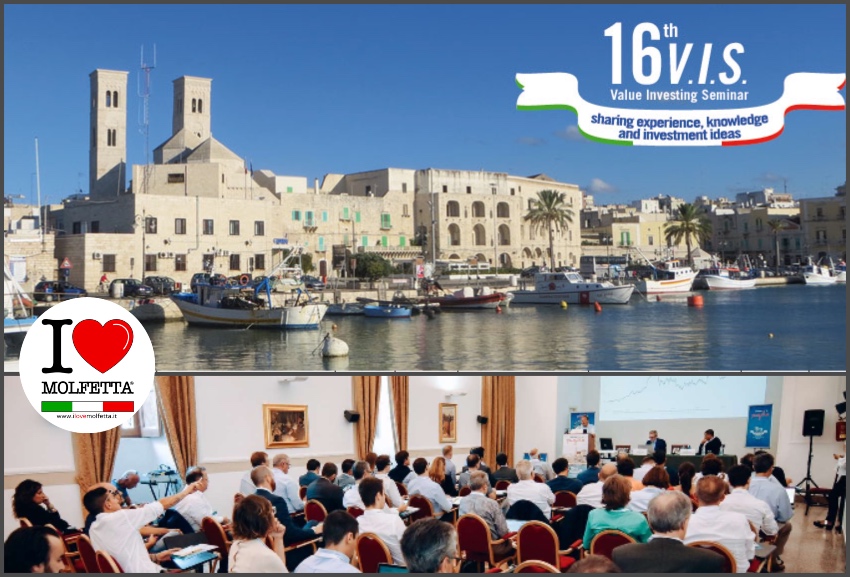 16th Value Investing Seminar Molfetta 2019 Puglia 