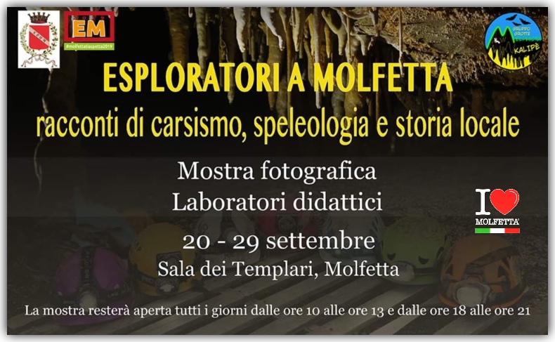 Esploratori a Molfetta presso la Sala dei Templari