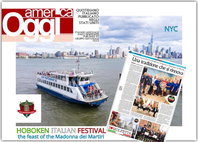 Una tradizione che si rinnova: Hoboken Italian Festival 2019 sui quotidiani americani