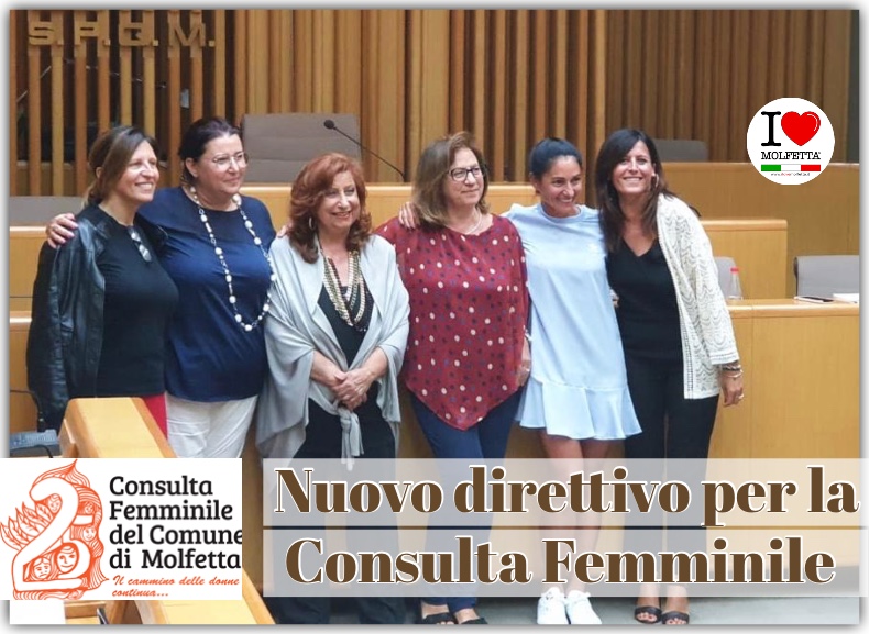 Nuovo direttivo per la Consulta femminile: associazione Oll Muvi c ' e'