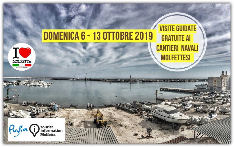 Visite guidate gratuite ai cantieri navali di Molfetta