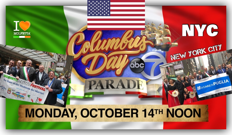 Tutto pronto a New York per la parata del Columbus Day 2019