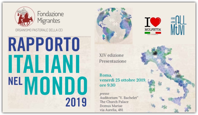 Presentazione del Rapporto Italiani nel Mondo 2019 XIV edizione