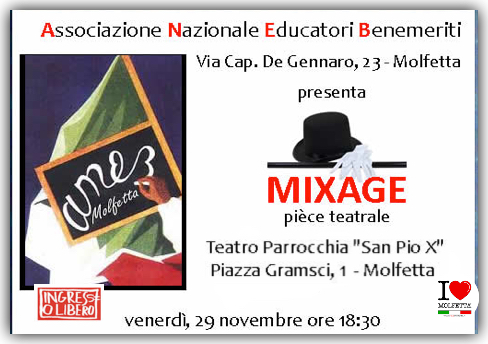 Mixage: un vintage teatrale di monologhi, gag e battute