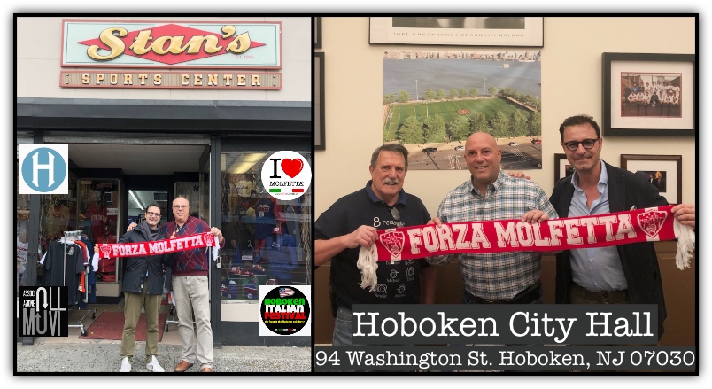 Anche ad Hoboken il calcio aggrega: Forza Molfetta