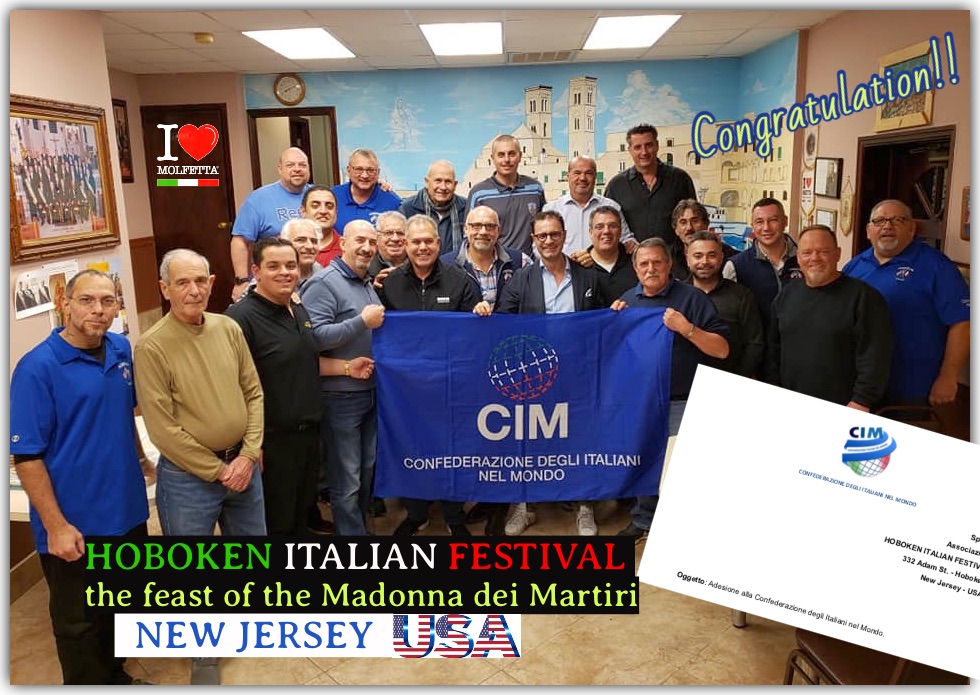 Hoboken Italian Festival: entra a far parte della CIM Confederazione Italiani nel Mondo