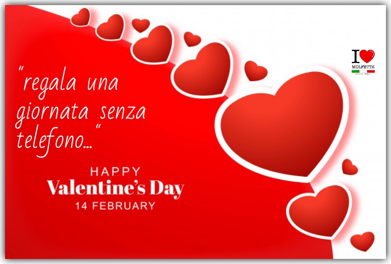 Per San Valentino regala una giornata senza telefono