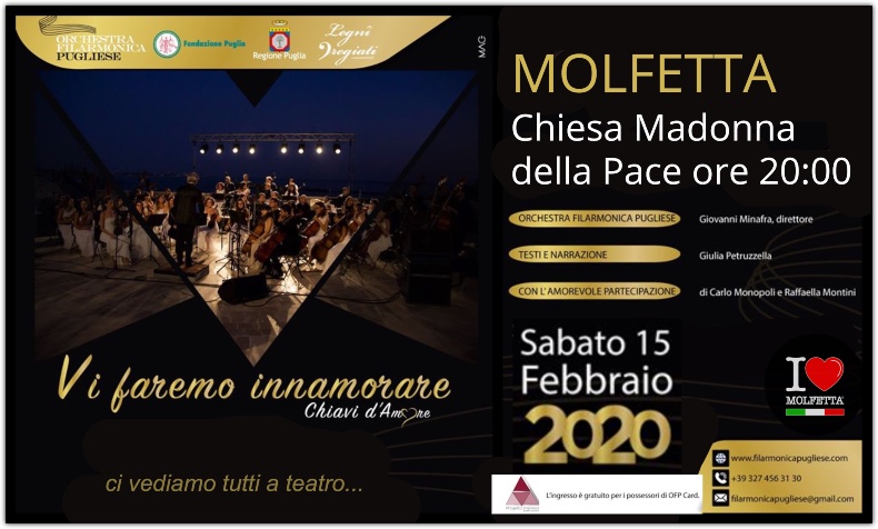 Orchestra Filarmonica Pugliese: Vi faremo innamorare