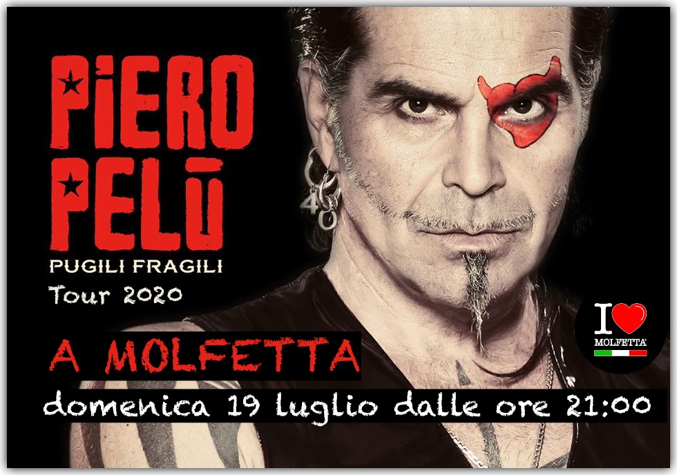 Piero Pelu' in concerto a Molfetta