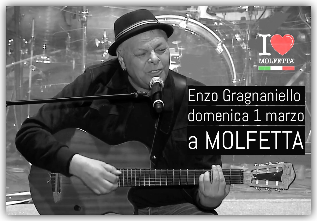 Enzo Gragnaniello in concerto a Molfetta.