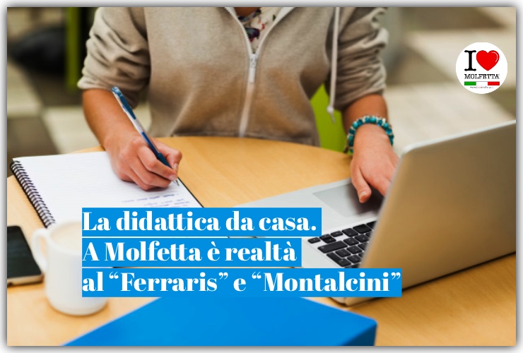 A Molfetta e' realta' la didattica da casa 