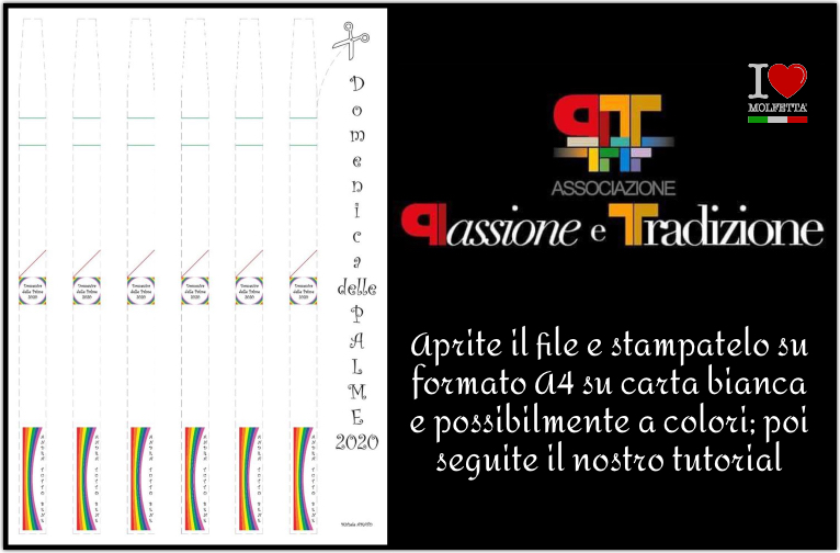 Si avvicina la domenica delle Palme: seguite il nostro tutorial