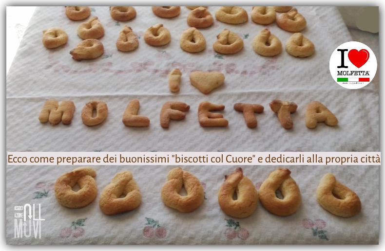 Biscotti con il nostro brand: I love Molfetta