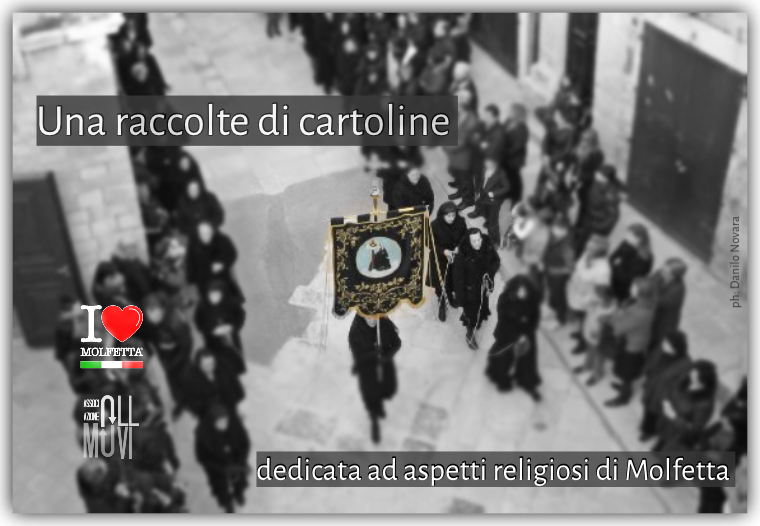 Una raccolte di cartoline dedicata ad aspetti religiosi di Molfetta 