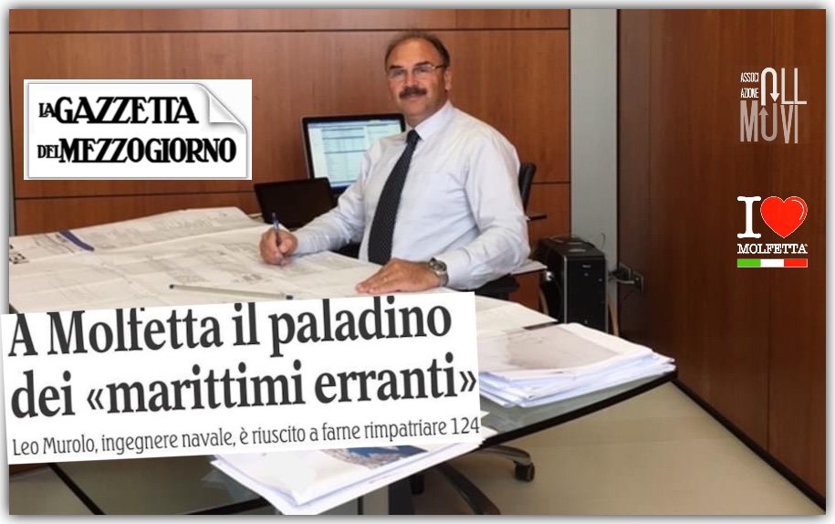 Marittimi italiani e pugliesi sparsi in tutto il mondo e bloccati in mare 