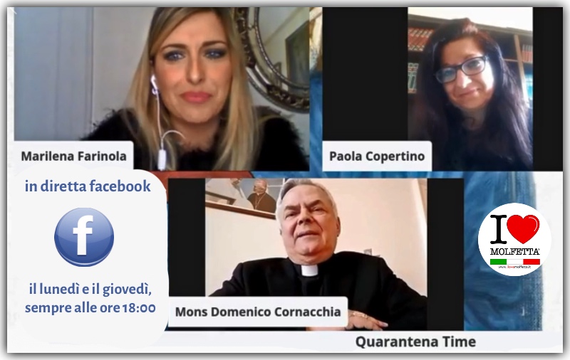 Quarantena Time: un format con diretta Facebook con le giornaliste Marilena Farinola e Paola Copertino