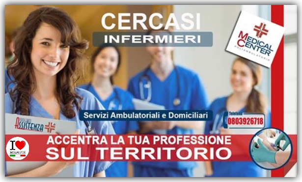 Offerta di lavoro: cercasi infermieri