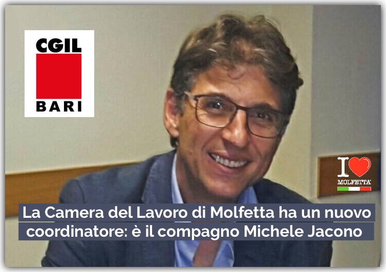 La Camera del Lavoro di Molfetta ha un nuovo coordinatore