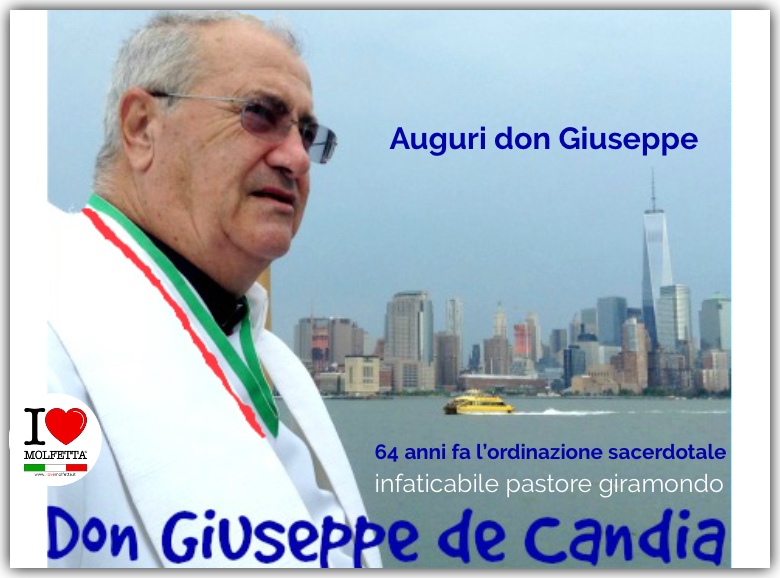 Auguri don Giuseppe: sessantaquattro anni di sacerdozio