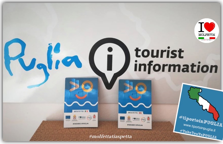 Le mappe bilingue di Molfetta vi attendono presso l '  Info Point